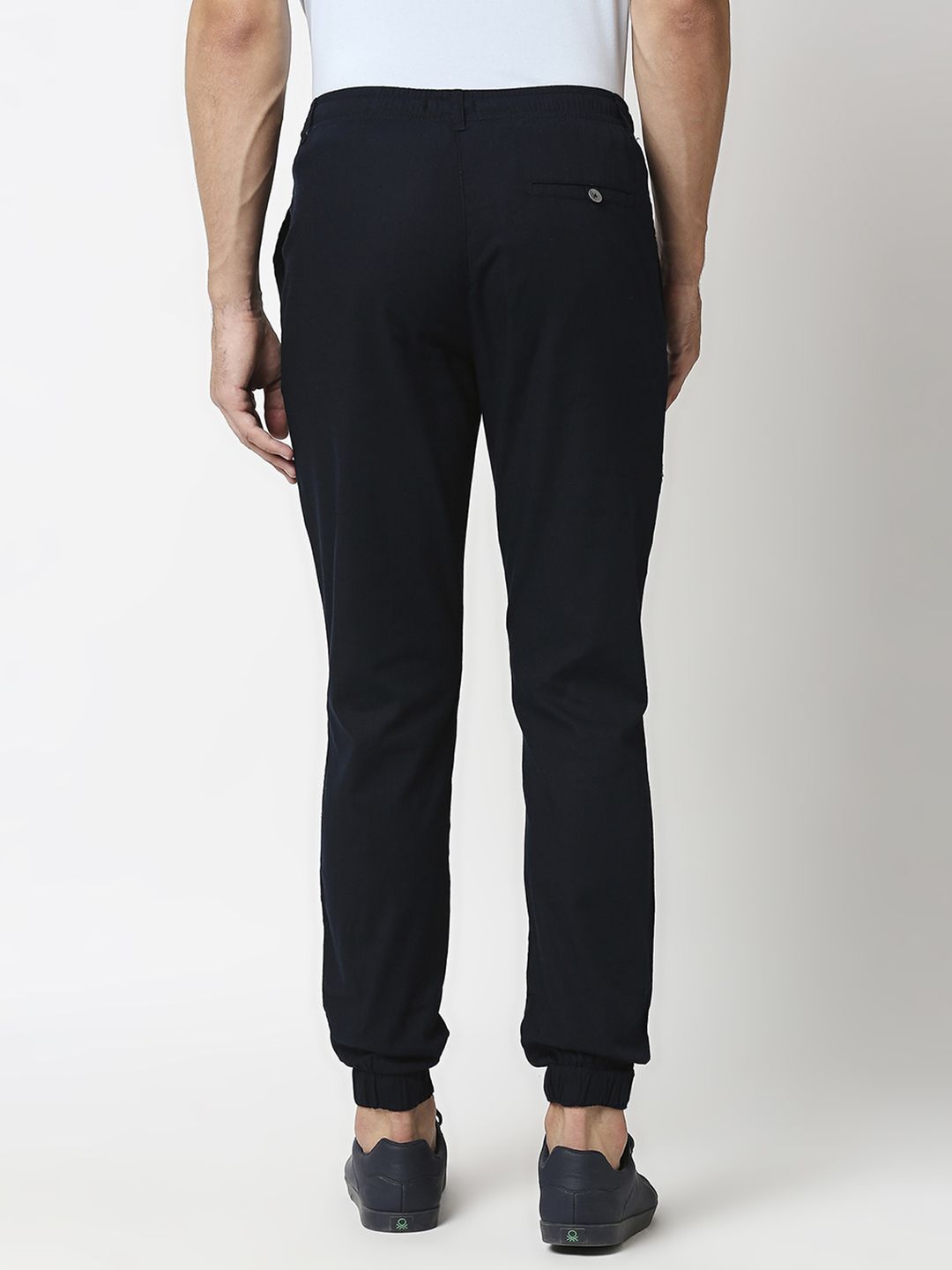 Bewakoof Men Navy Blue Joggers