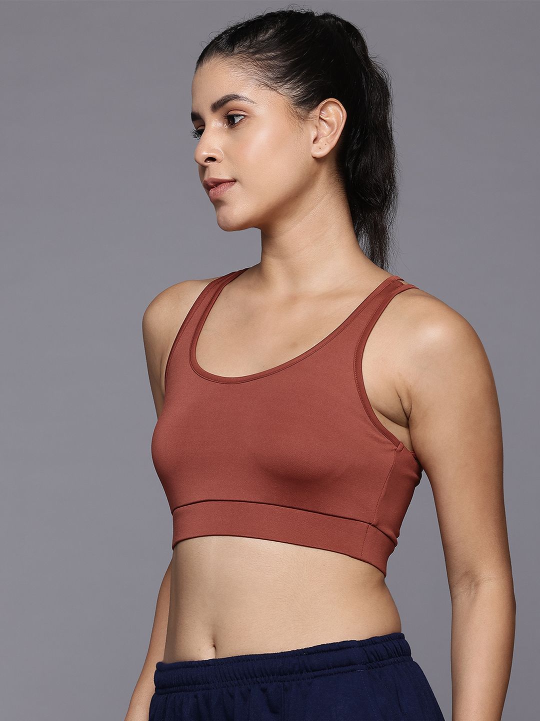 HRX by Hrithik Roshan Padded Yoga Workout Bra