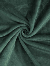 KLOTTHE Green Solid Dilengkapi Cadar King Bulu 300 TC Dengan 2 Sarung Bantal