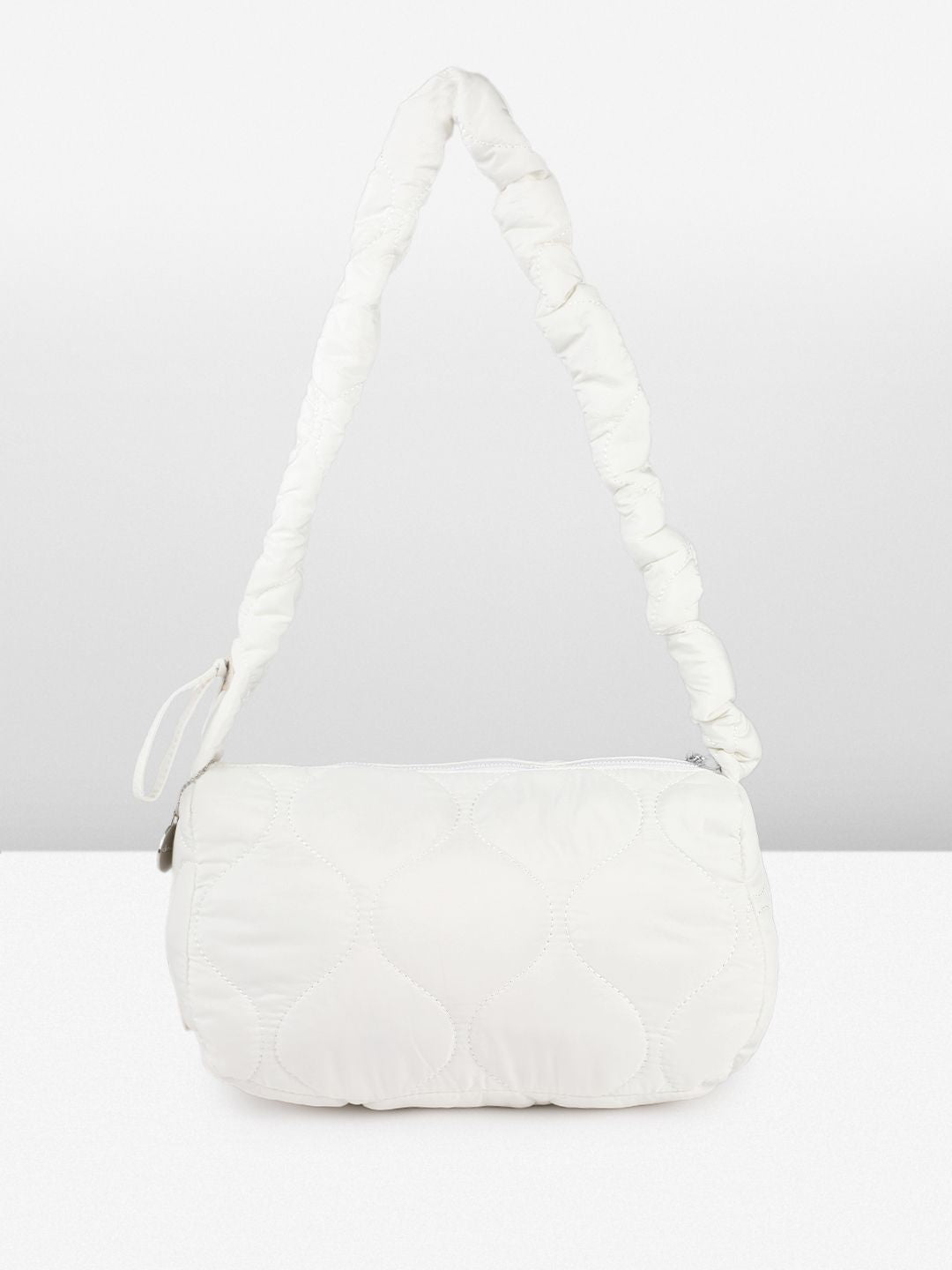 DressBerry Structured Quilted Shoulder Bag