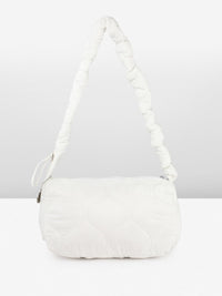 DressBerry Structured Quilted Shoulder Bag