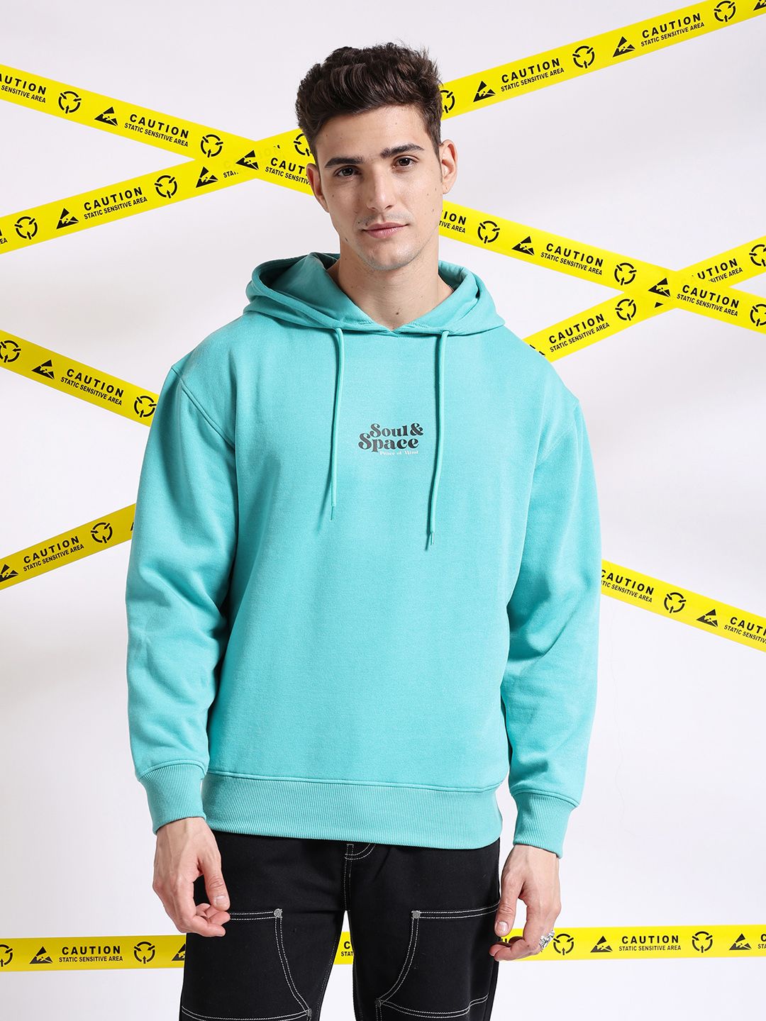 The Indian Garage Co Printed Hooded Pullover Sweatshirt