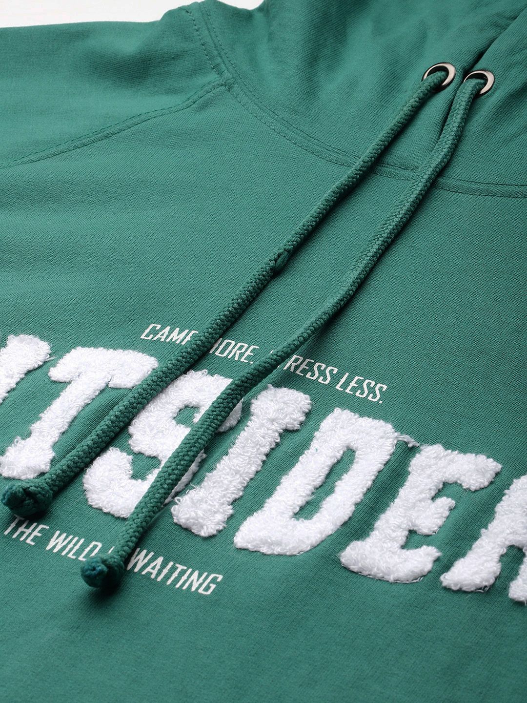 HRX by Hrithik Roshan Applique Detail Hooded Sweatshirt