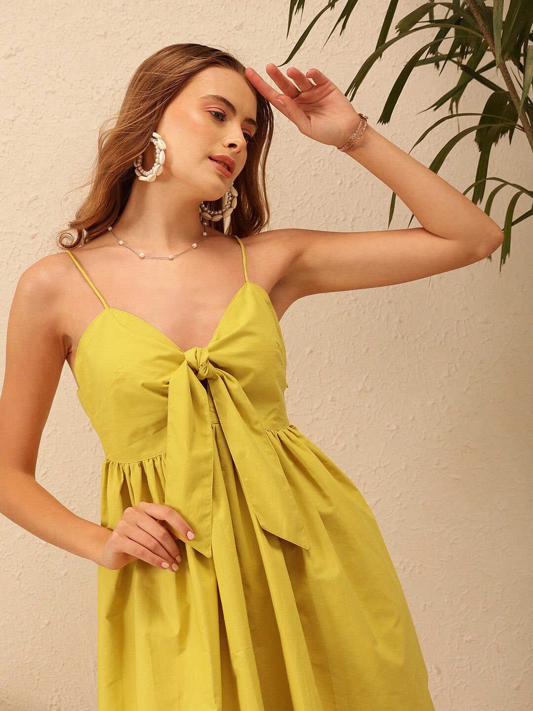 STREET 9 Cotton Fit & Flare Dress