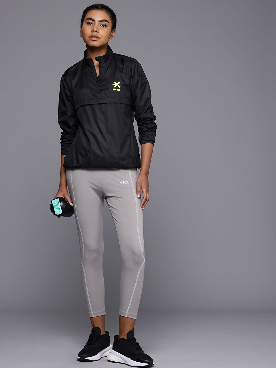 HRX by Hrithik Roshan Rapid-Dry Antimicrobial Finish Running Sporty Jacket