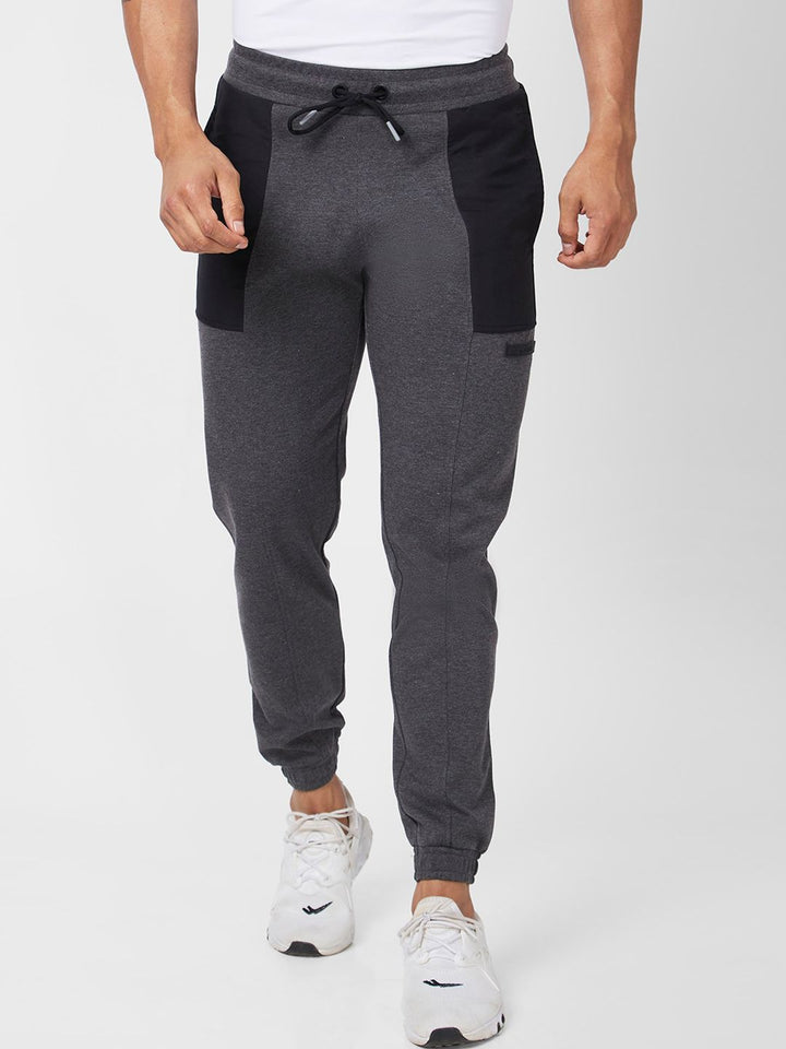 Spykar Men Mid-Rise Cotton Joggers