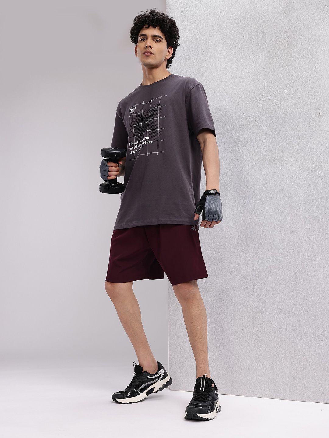 HRX by Hrithik Roshan Printed Rapid-Dry Training T-shirt