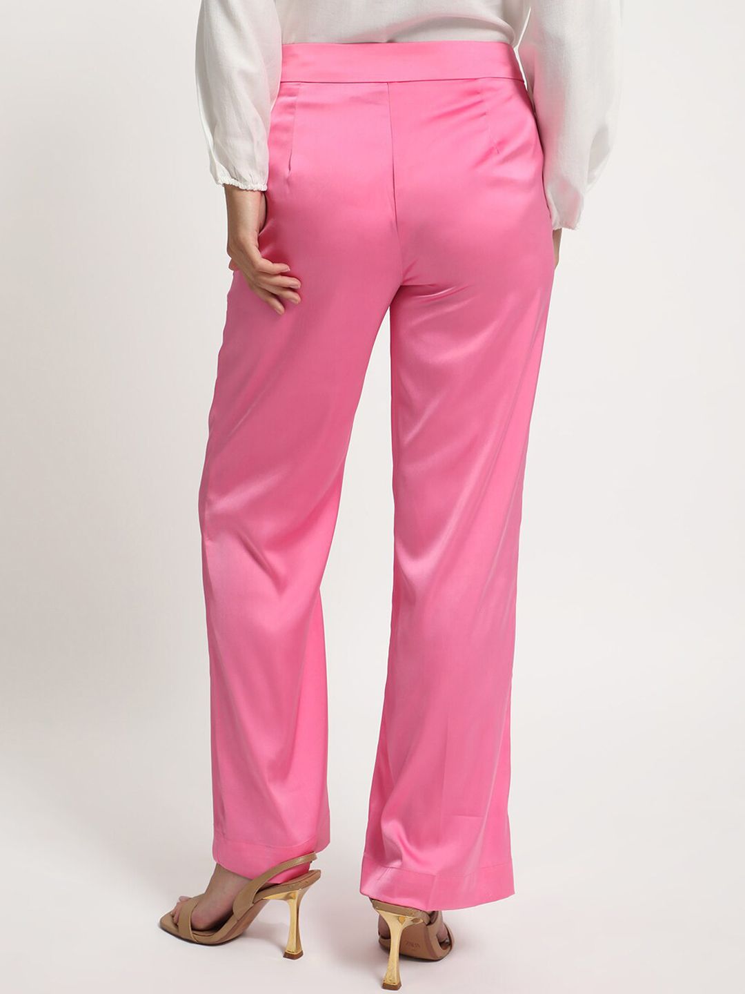 RAREISM Women High-Rise Parallel Trousers
