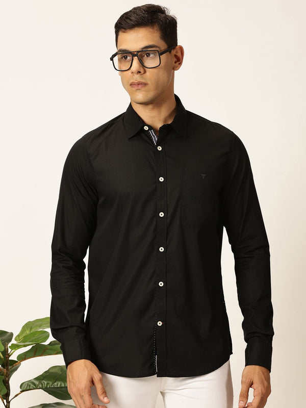 Thomas Scott Men Premium Opaque Casual Shirt