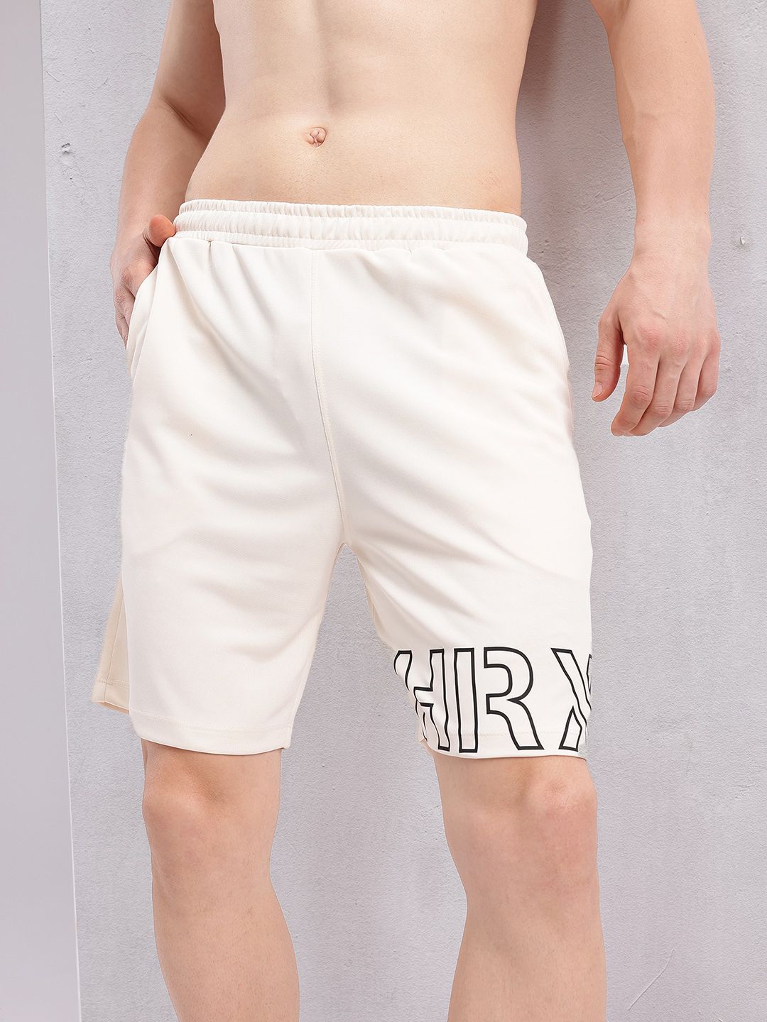 HRX by Hrithik Roshan Men Printed Rapid-Dry Training Shorts