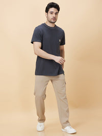 Being Human Striped Round Neck T-shirt