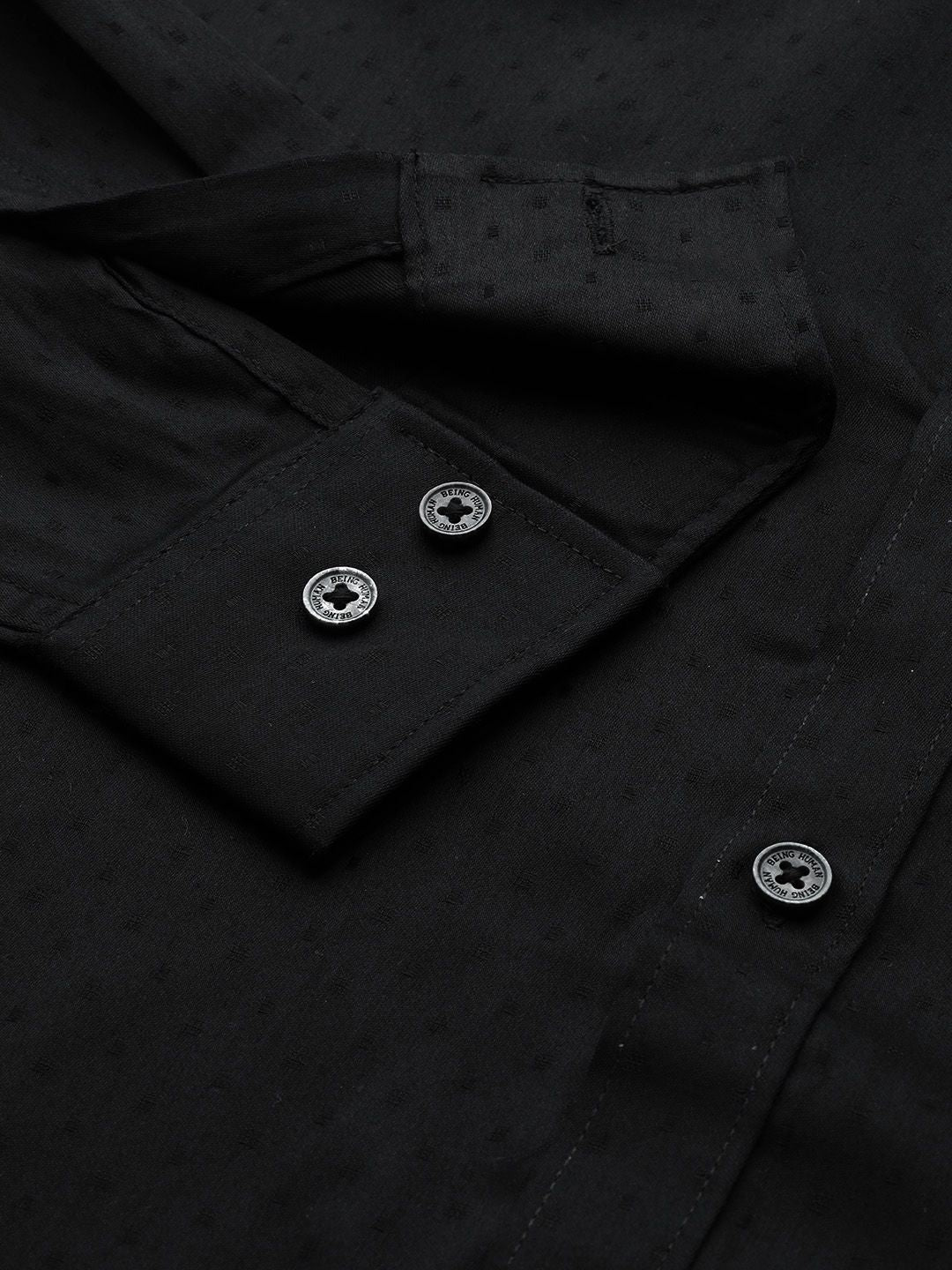 Being Human Slim Fit Pure Cotton Shirt
