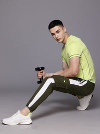 HRX by Hrithik Roshan Men Side-Striped Training Track Pants