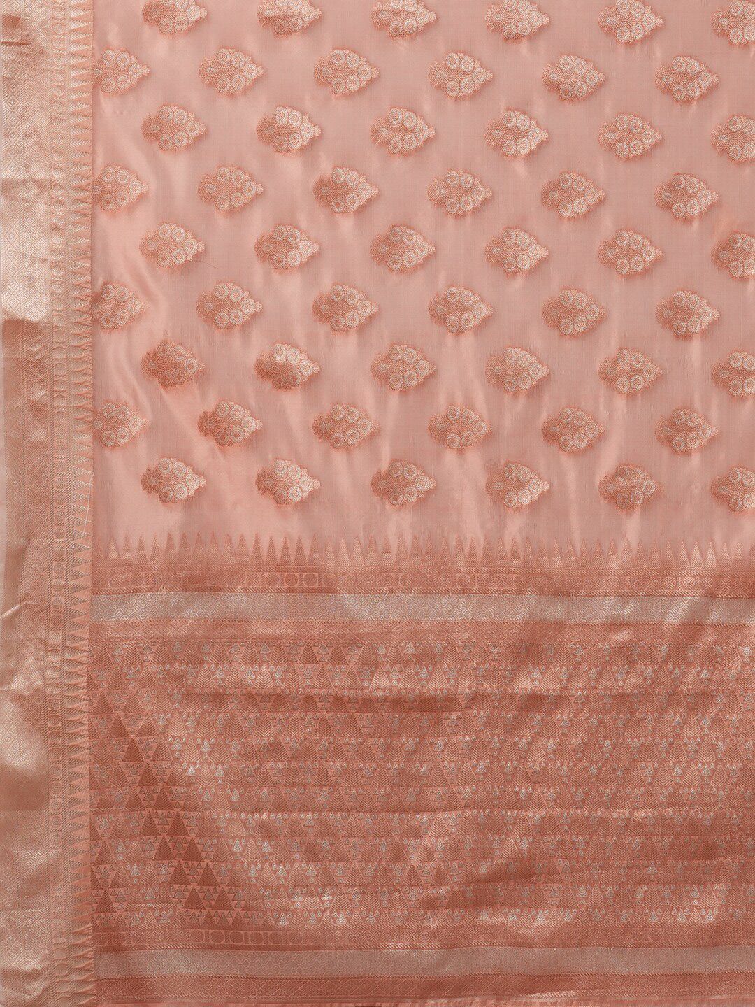 Saree mall Ethnic Motifs Woven Design Zari Dabu Sarees
