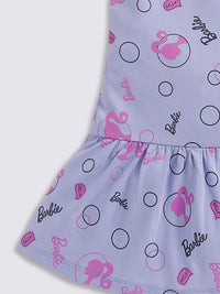 Happy Faces Pure Cotton Brabie Print A-Line Dress