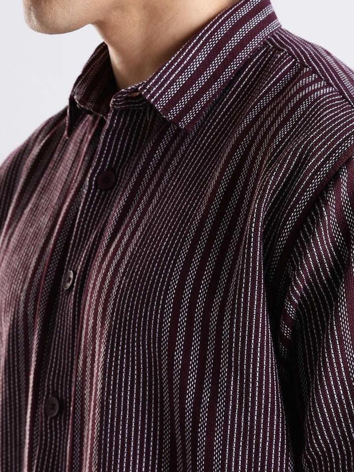 Baju ADRO Lelaki Maroon