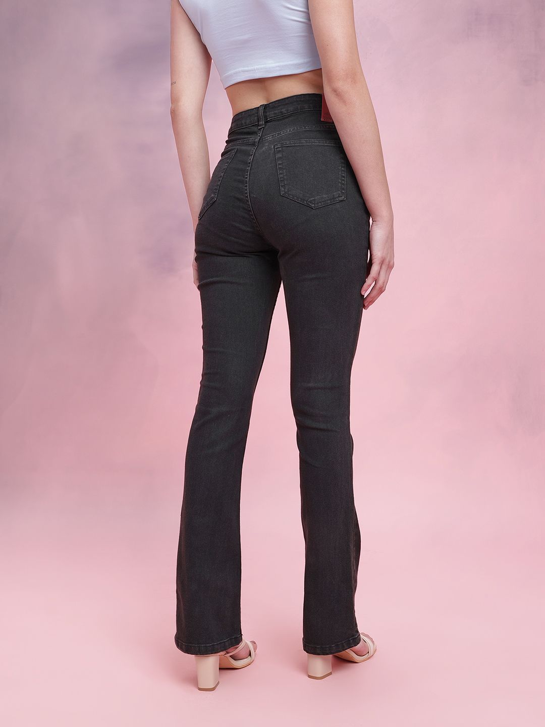 DressBerry Women Bootcut Mid-Rise Stretchable Jeans