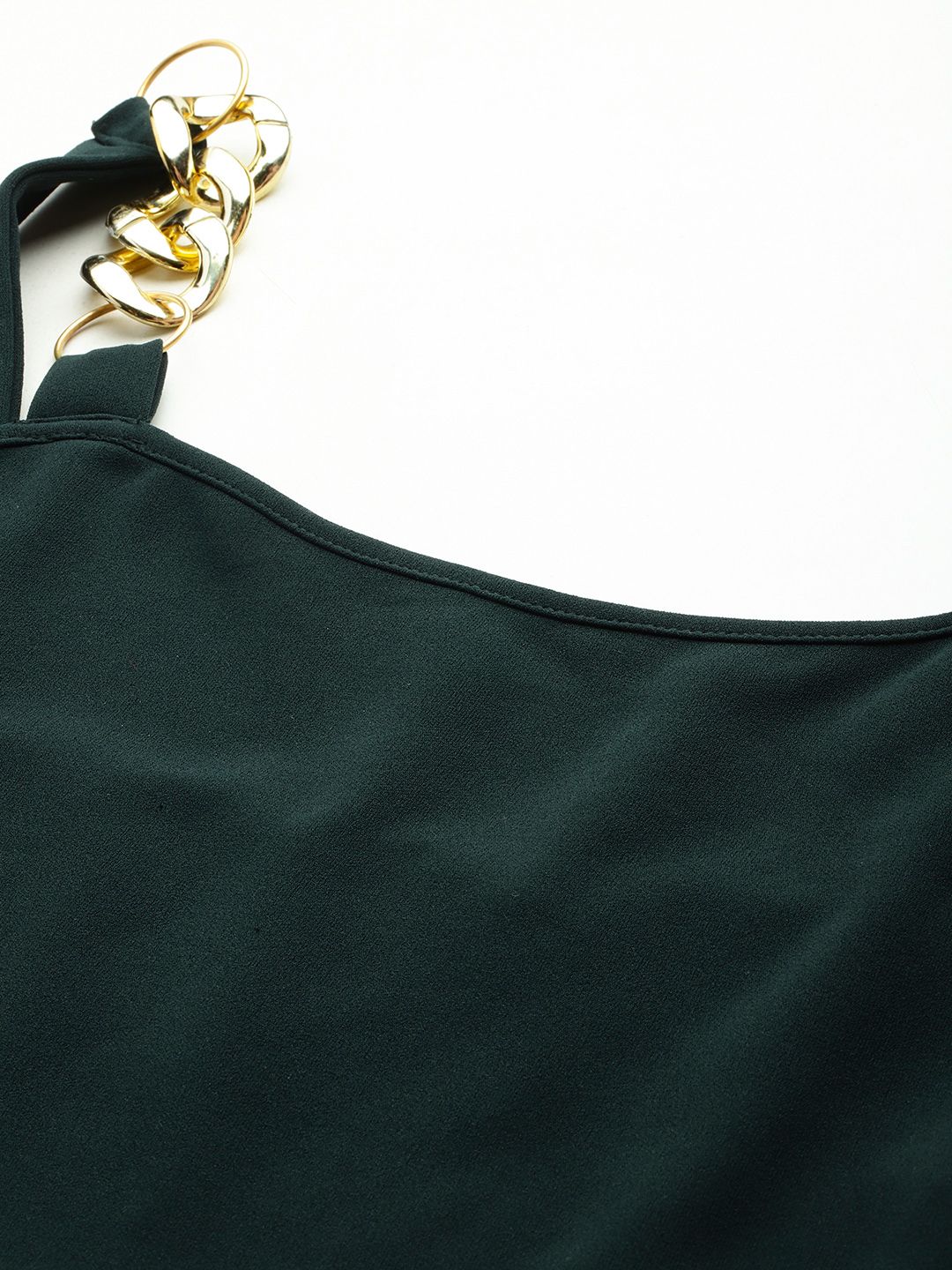 DressBerry Chain-Detail Top with Trouser Co-Ords