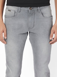 RARE RABBIT Men Toulouse Slim Fit Mid-Rise Cotton Jeans