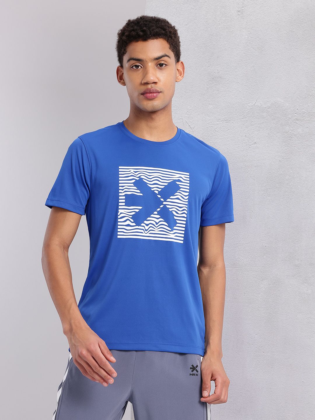HRX by Hrithik Roshan Typography Printed Training T-Shirt