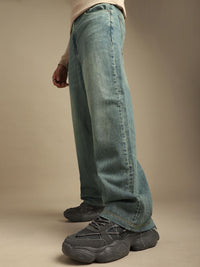 DILLINGER Men Loose Relaxed Fit Mid-Rise Jeans
