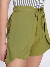 DressBerry Women Layered Perfection Shorts