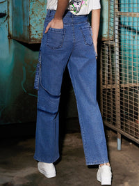 SASSAFRAS Women Light Fade Stretchable Jeans