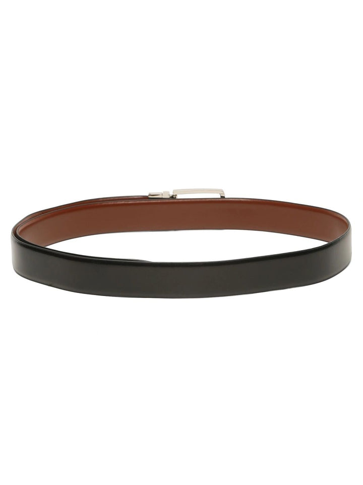 Teakwood Leathers Men Leather Reversible Formal Belt