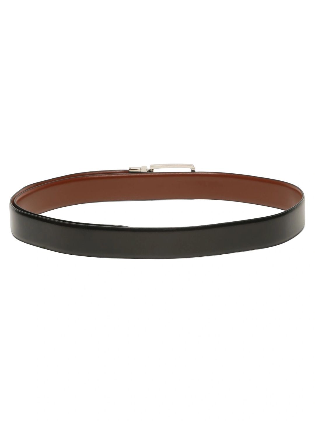 Teakwood Leathers Men Leather Reversible Formal Belt