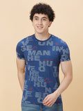 Being Human Typography Printed Round Neck Short Sleeves T-shirt