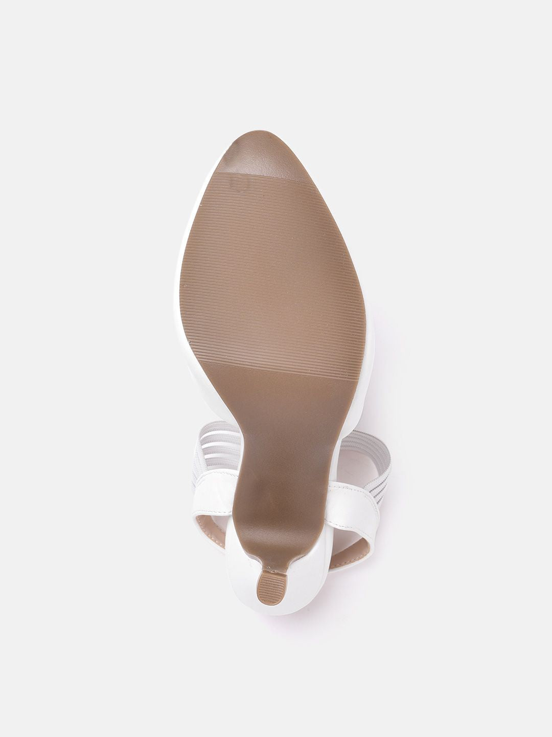 Lino Perros White Slim Heeled Pumps