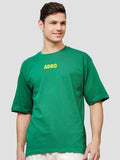 ADRO Men Printed Applique T-shirt