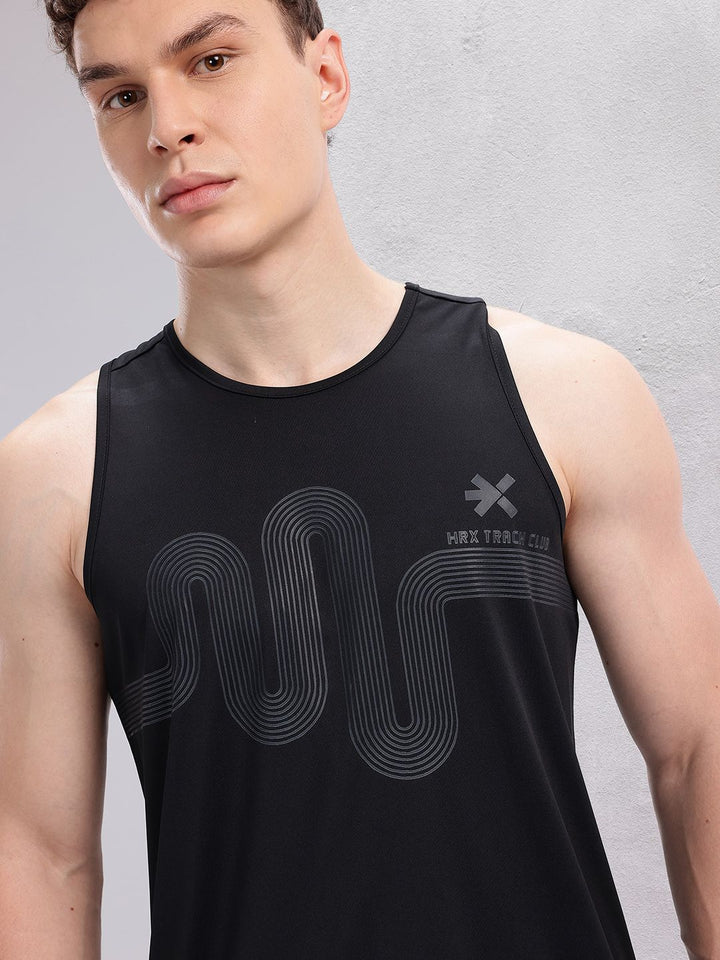 HRX by Hrithik Roshan Printed Racerback Running T-shirt