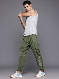 HRX by Hrithik Roshan Men Rapid-Dry Cargo Style Training Joggers