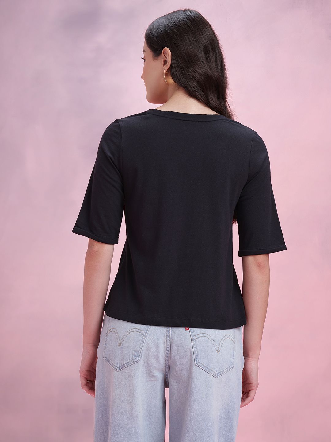 DressBerry V-Neck Regular Fit T-shirt