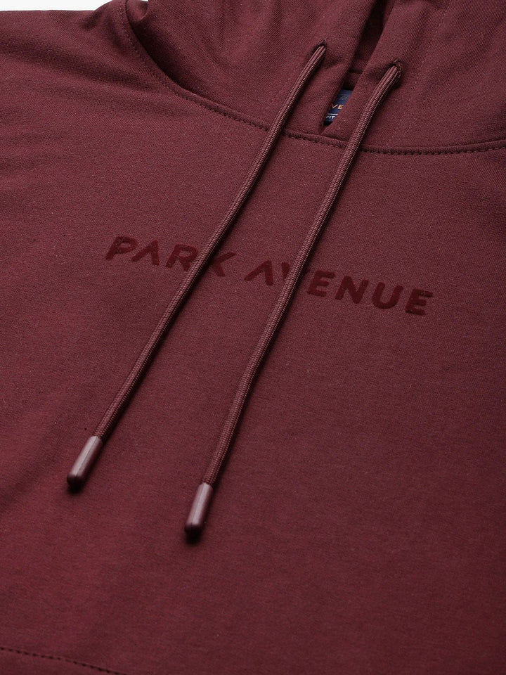 Baju Sweat Bertudung Bercetak Logo Park Avenue