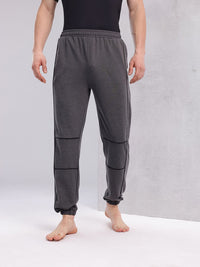 HRX by Hrithik Roshan Men Taping-Detail Yoga Joggers