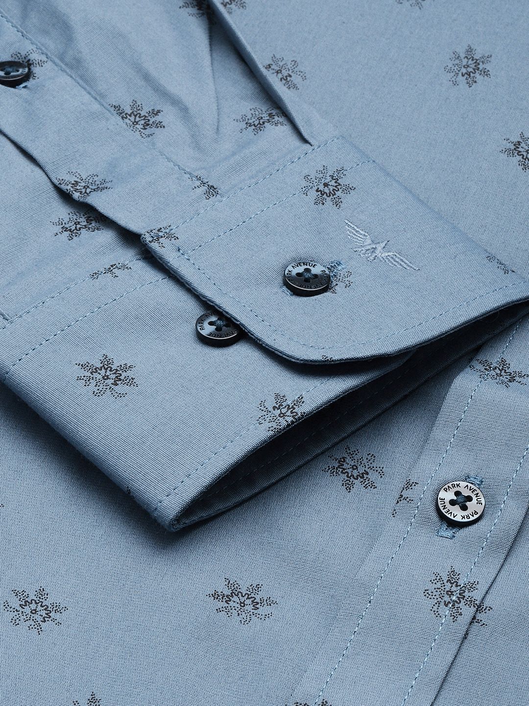 Park Avenue Slim Fit Floral Printed Formal Shirt