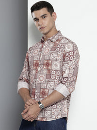 The Indian Garage Co Ethnic Motifs Printed Casual Shirt