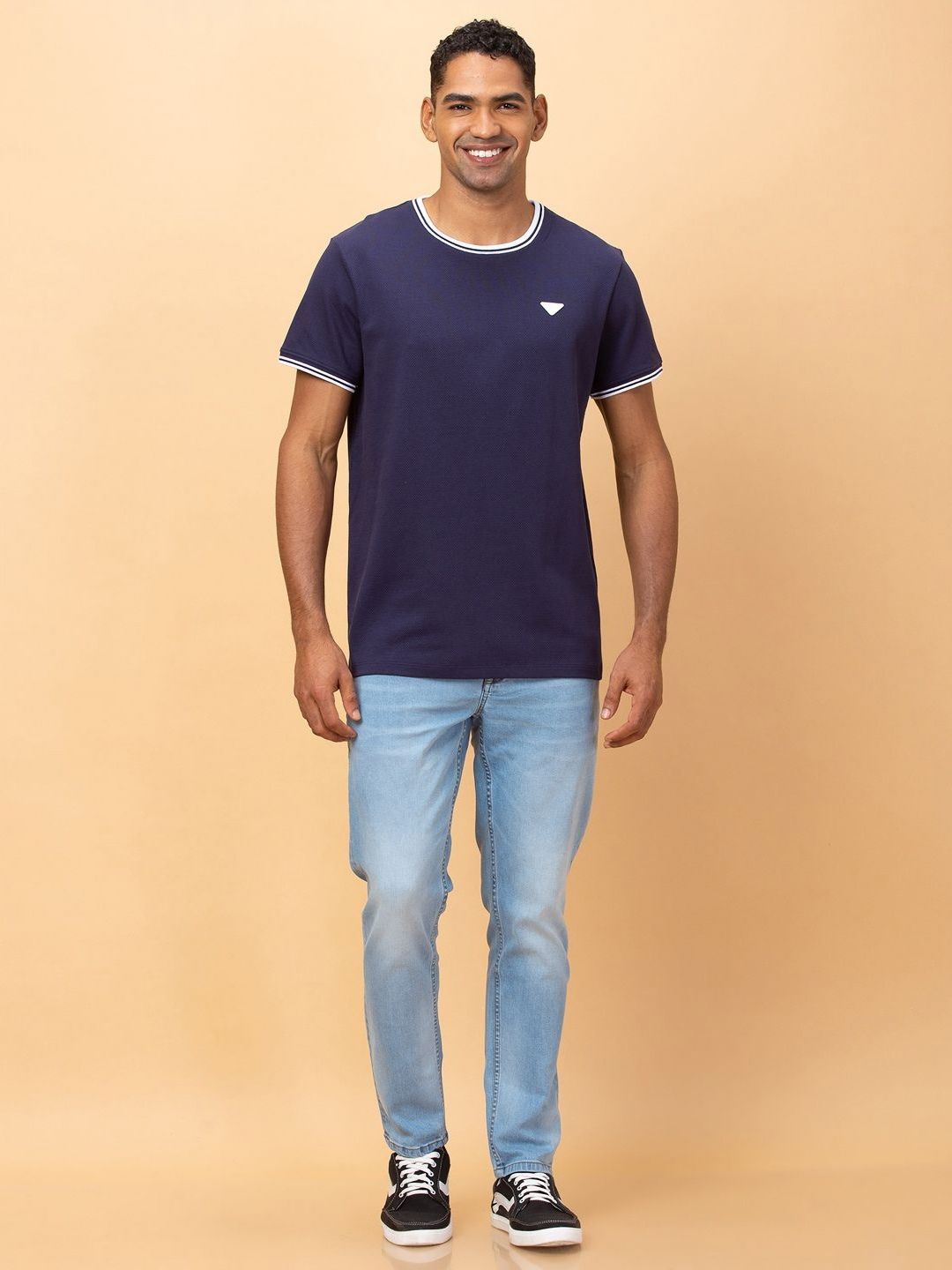 Being Human Men Applique T-shirt