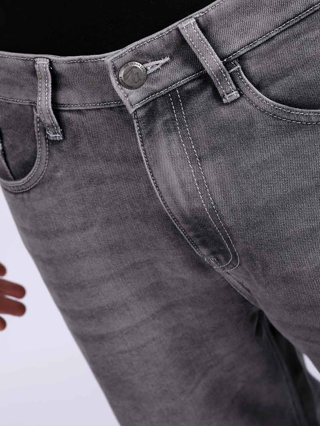 The Indian Garage Co Men Mid-Rise Loose Baggy Fit Stretchable Jeans