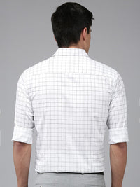 Park Avenue Slim Fit Checked Pure Cotton Formal Shirt