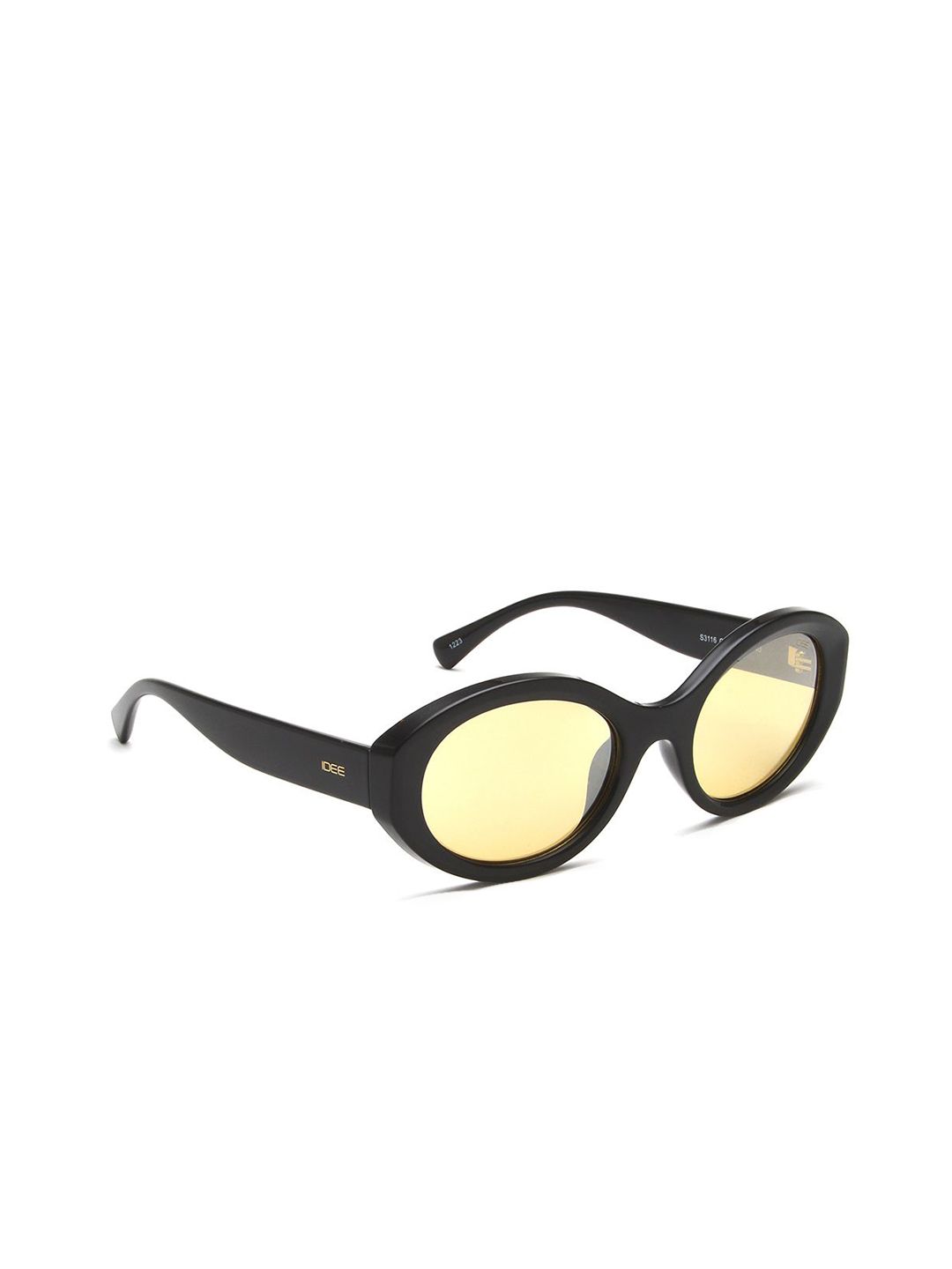 Idee Wanita Cermin mata hitam bujur dengan lensa lensa UV IDS3116C1SG
