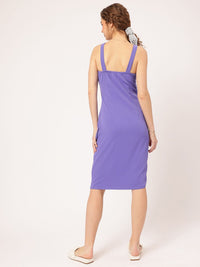 DressBerry Strappy Sensation Ruffled Romance Sheath Dress