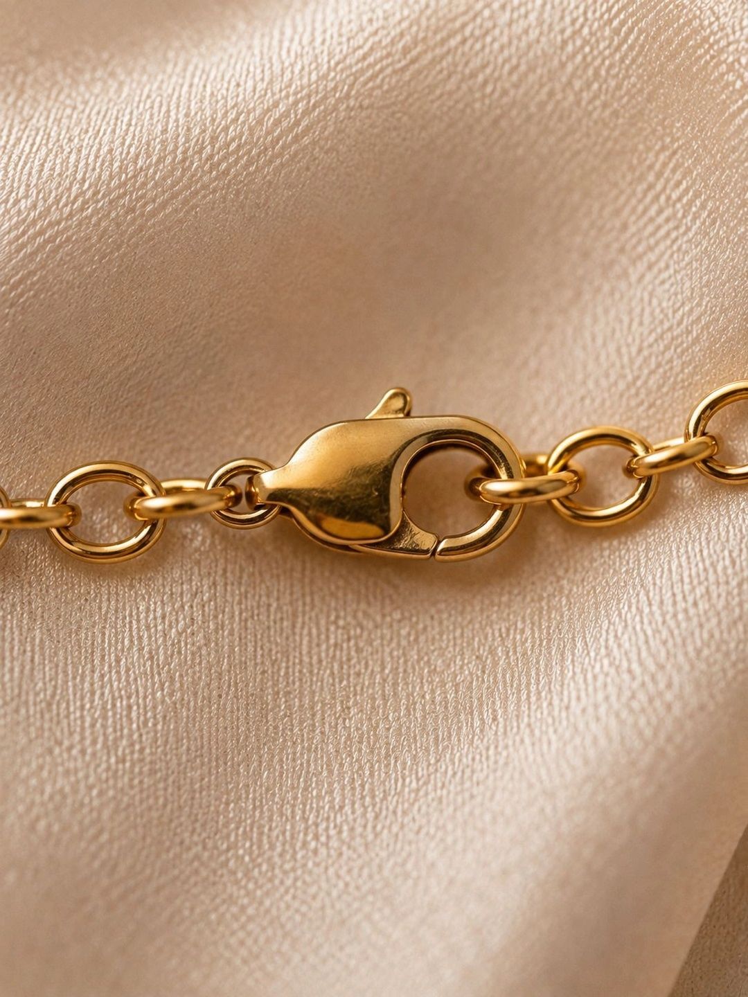 PANASH Lelaki Brass Rose Gold Plated Bohemian Kalung