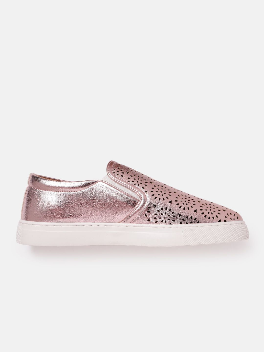 DressBerry Women Cut Work Slip-On Sneakers