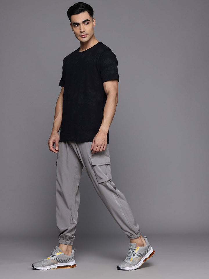 HRX by Hrithik Roshan Men Lifestyle Reflective Cargo-Style Jogger