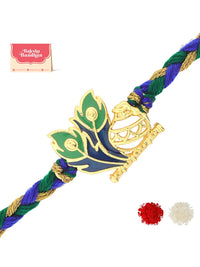 Voylla Natkhat Kanha Leela Reka Bentuk Benang Rakhi