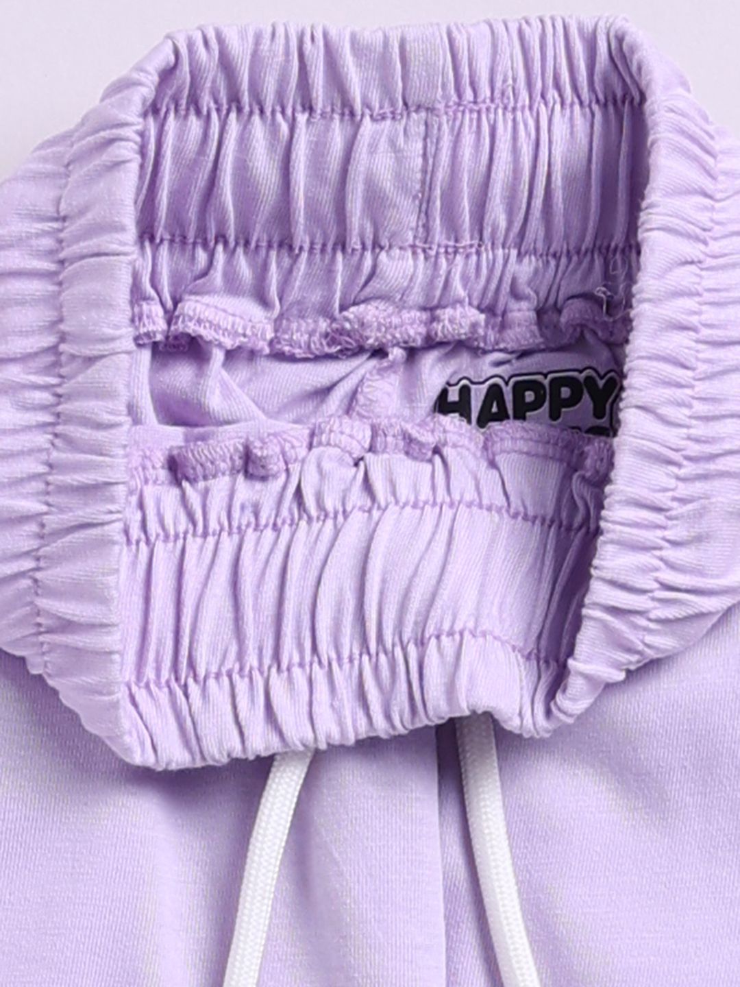 Happy Faces Girls Conversational Print Pure Cotton Clothing Set