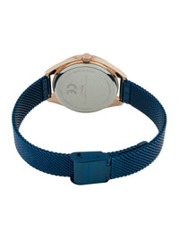 French Connection Women Embellished Dial & Bracelet Style Straps Analogue Watch FCK4UM